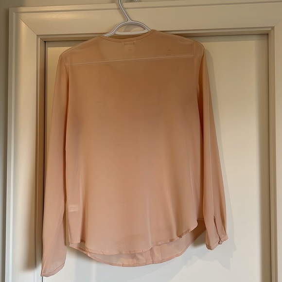 Club Monaco Pink Silk Blouse - Picture 6 of 8